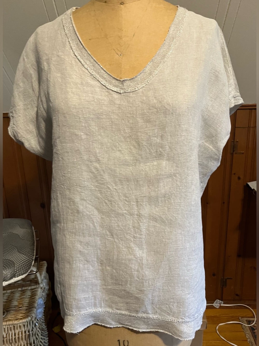 Tempo Paris Linen T Shirt